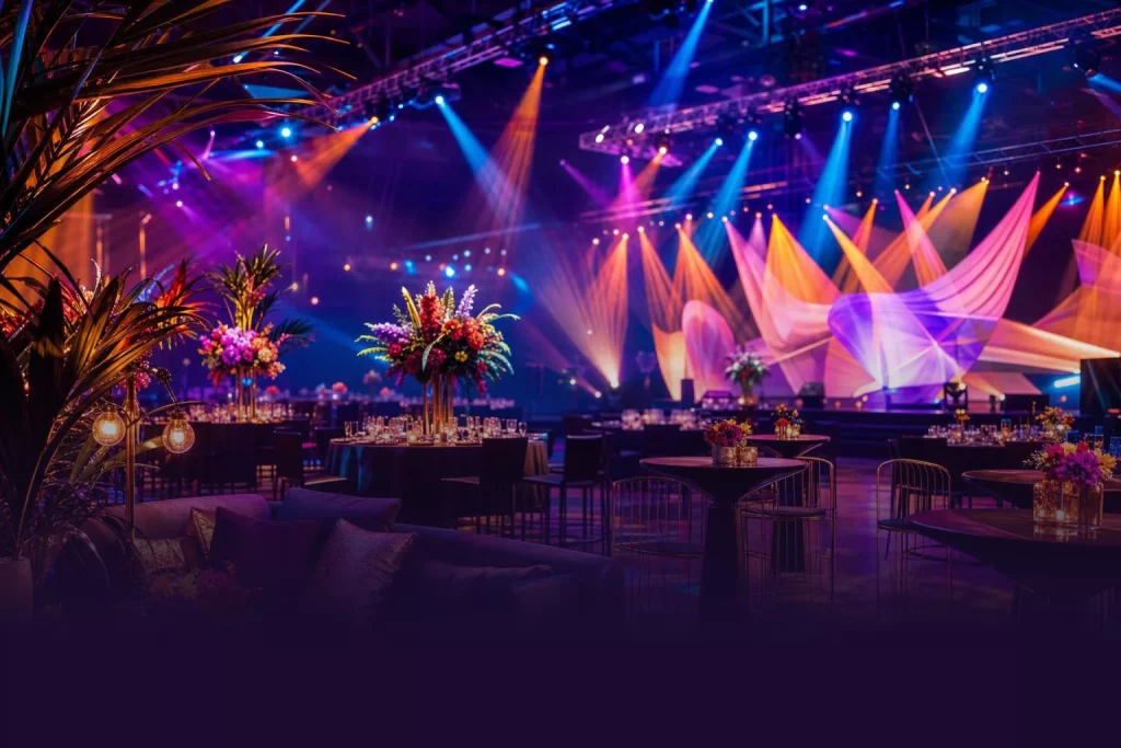 Eventlocation Gala Lichtshow