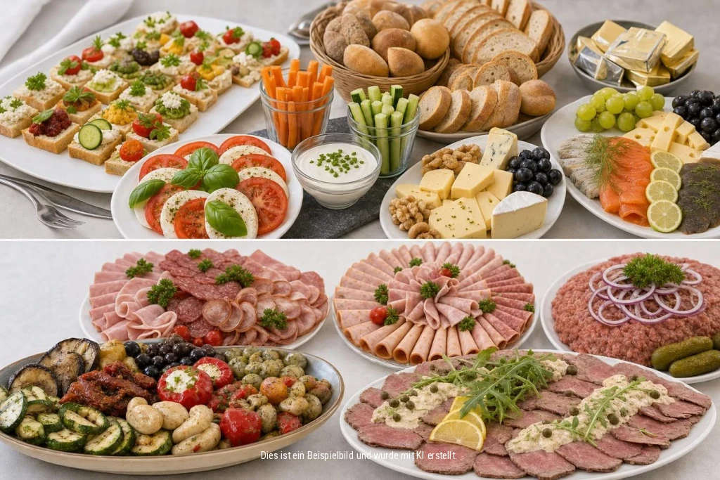 Buffet Platten Fingerfood Catering